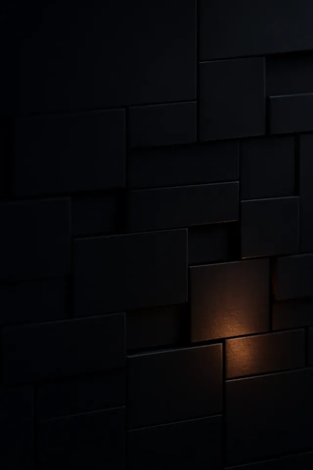 Abstract lattice structure in warm dark tones, representing bespoke internal software architecture